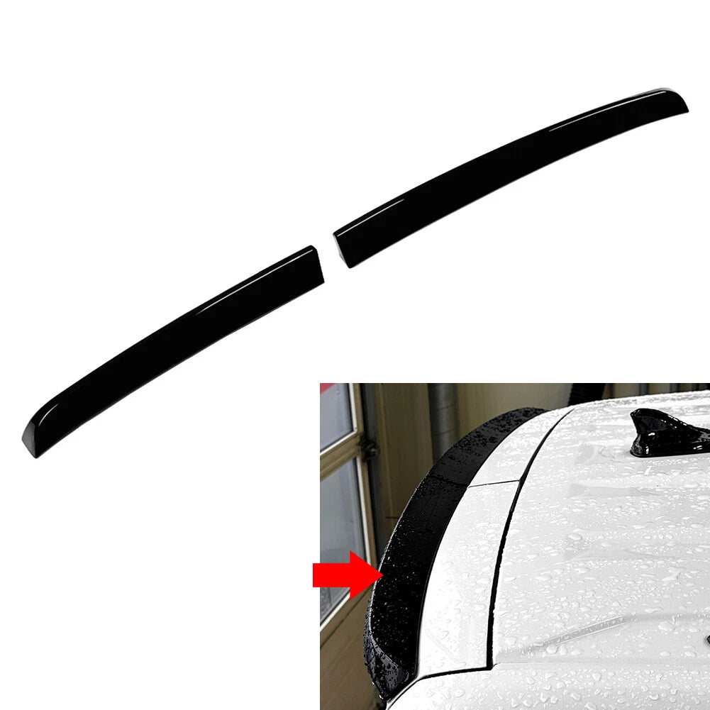 Glossy Black Rear Window Roof Spoiler for Volkswagen Caddy MK4 (2020-2023)