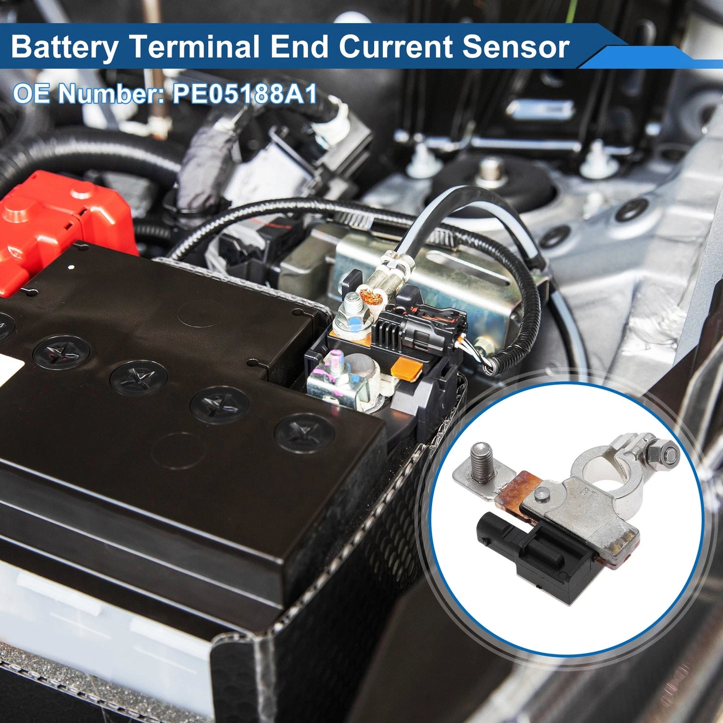Battery Current Sensor for Mazda 3 (2005-2012) 1 x Pc