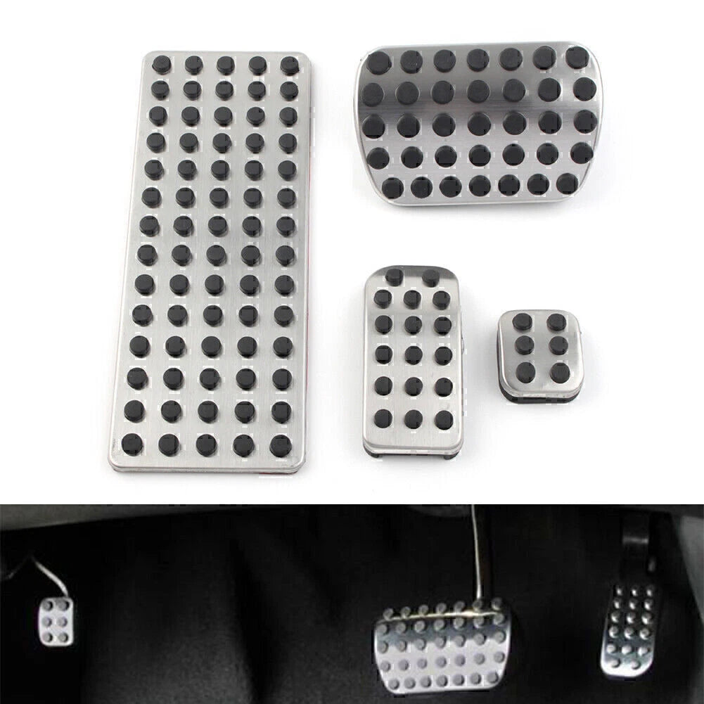 4 x Sport Foot Pedal Covers for Mercedes Benz W447 Metris Vito V-Class (2016-2023)