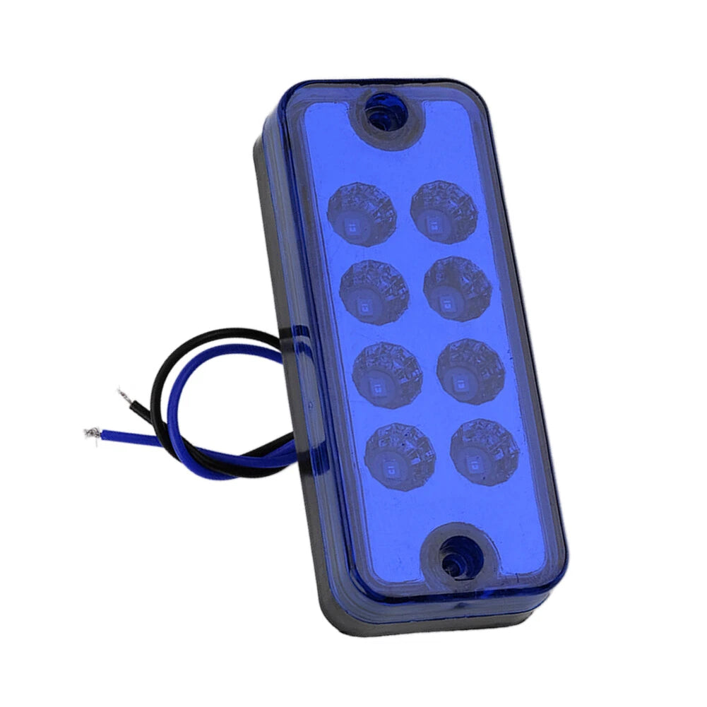 8LED Clearance Side Marker Lights for Truck Trailer ATV