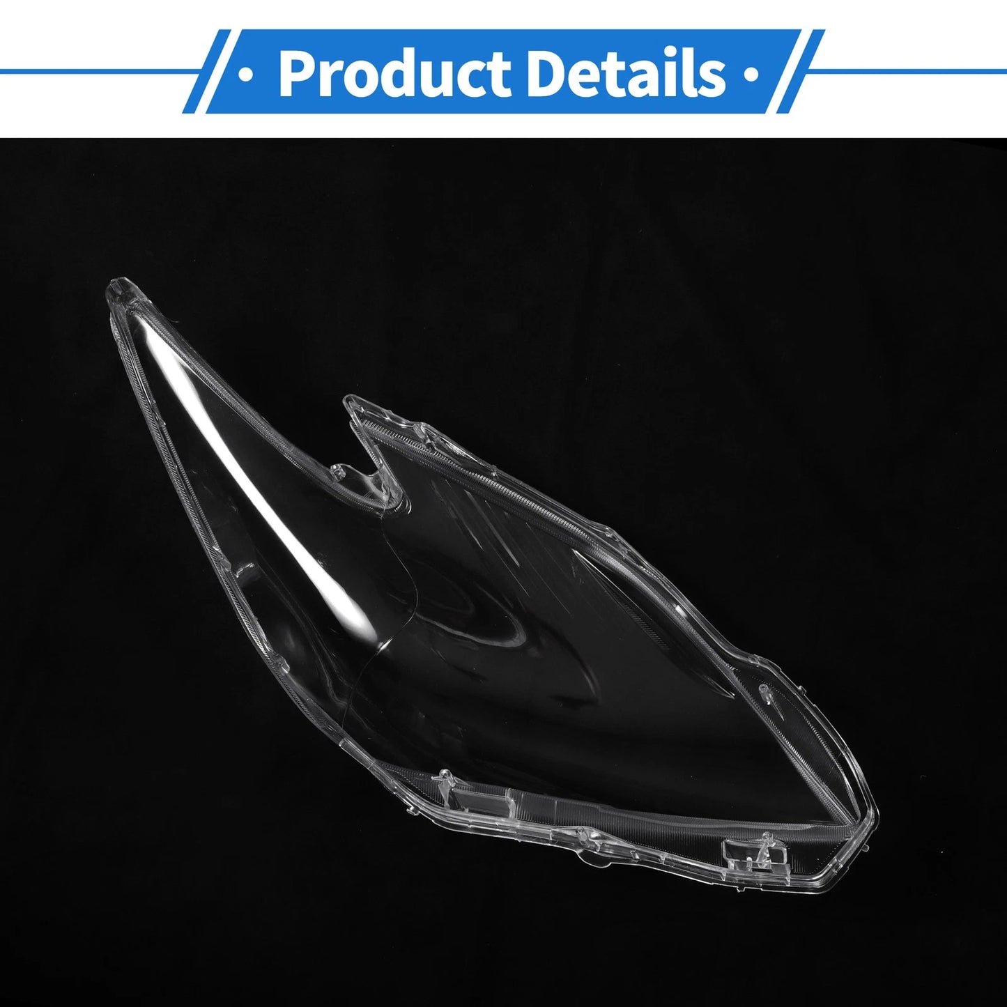 Front Left Headlight Lens Cover for Toyota Prius (2010-2012)