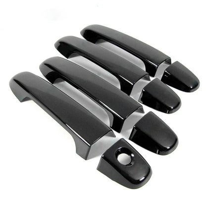 Glossy Black Exterior Door Handle Cover Trim for Subaru Crosstrek (2018-2023)