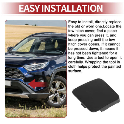 Left Front Tow Hook Cover Cap for Toyota RAV4 (2019-2025)