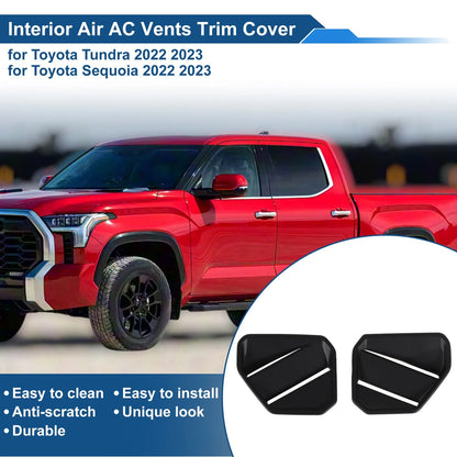 Air Condition Outlet Vent Trim Cover for Toyota Tundra (2022-2023)