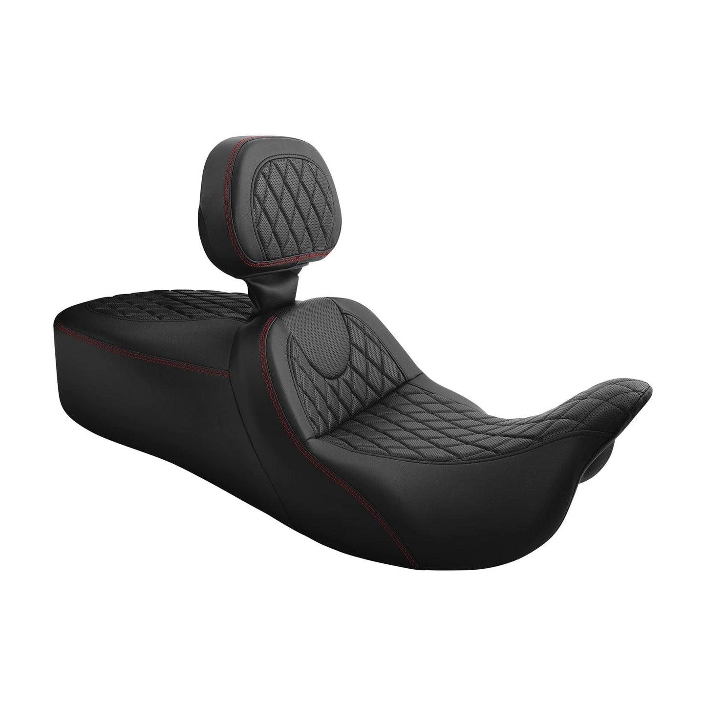 Driver Passenger Seat Backrest for Harley Electra Tri Glide (2009-2023)