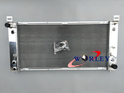 Aluminum Radiator for Chevrolet Silverado 1500 2500 3500 4.8L 5.3L 6.0L V8 (2007-2013)