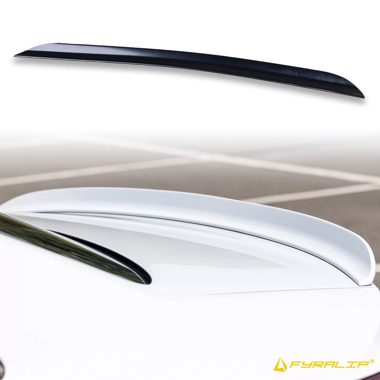 Boot Lip Spoiler for Scion tC Matte Black (2005-2007)