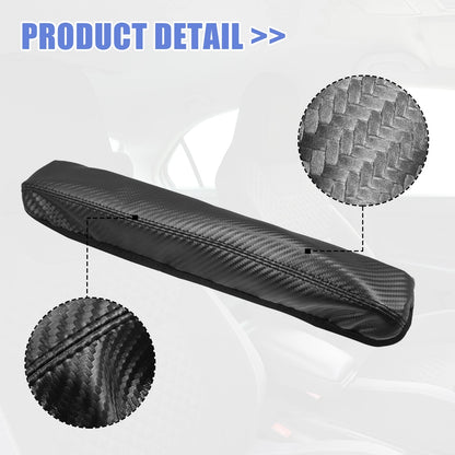 2 x Car Center Console Armrest Lid Covers for Toyota Sienna (2021-2022) Black