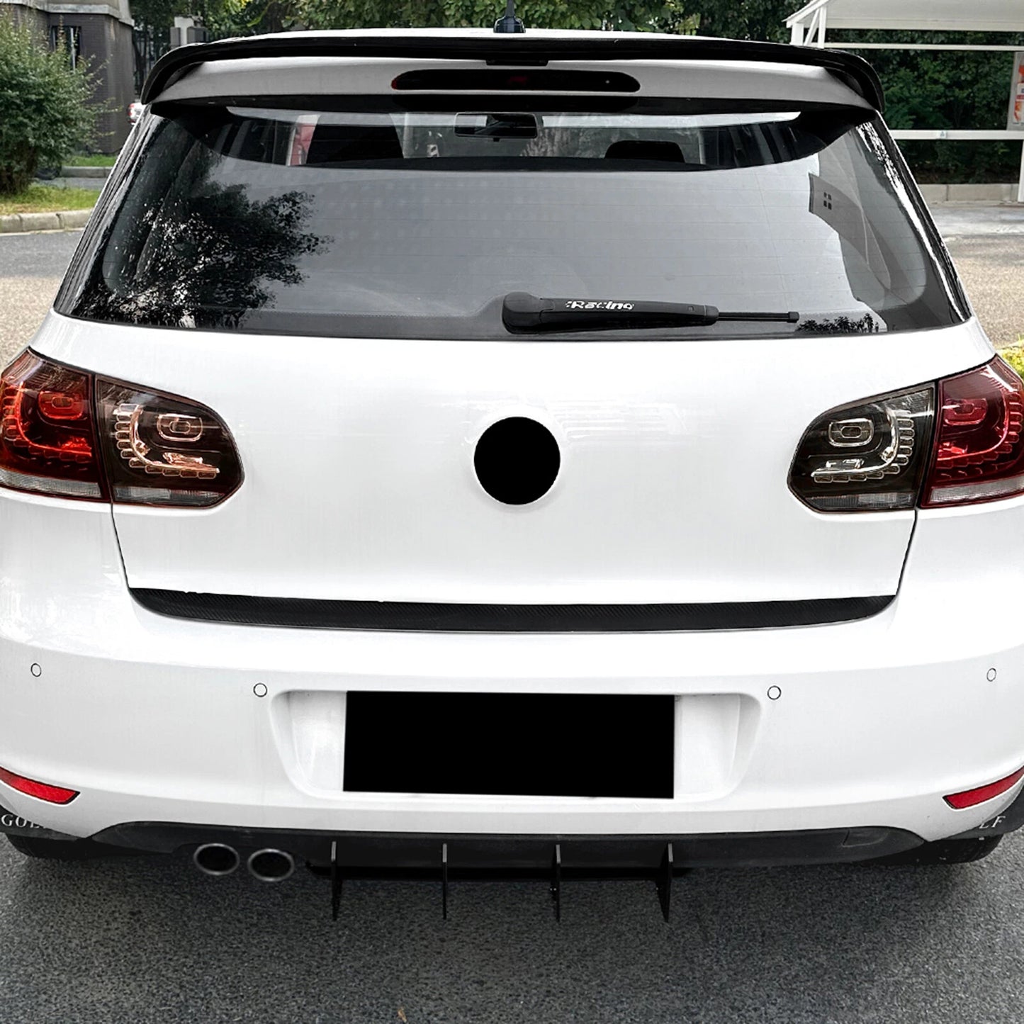 Rear Bumper Diffuser Lip for VW Golf 6 MK6 (2008-2013)