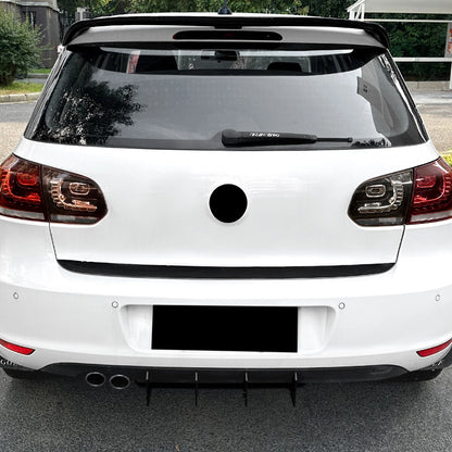 Rear Bumper Diffuser Lip for VW Golf 6 MK6 (2008-2013)