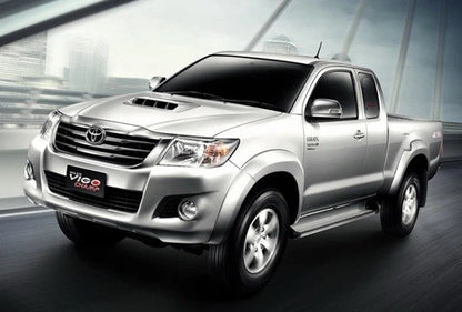 Chrome Hood Scoop Trim for Toyota Hilux Champ, Fortuner (2012-2013)
