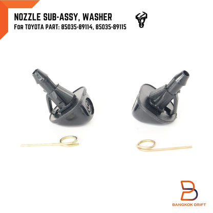Windshield Washer Nozzle Jet for Toyota Pickup LN80 LN105 LN147 LN167 (1984-1995)