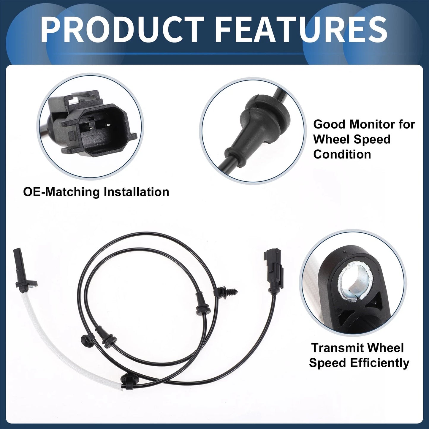 ABS Wheel Speed Sensor for Ford Taurus (2013-2015)