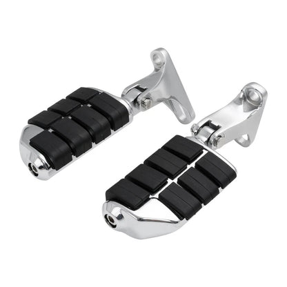 Chrome Rear Footpeg Pair for Harley Touring Street Glide (1993-2025)