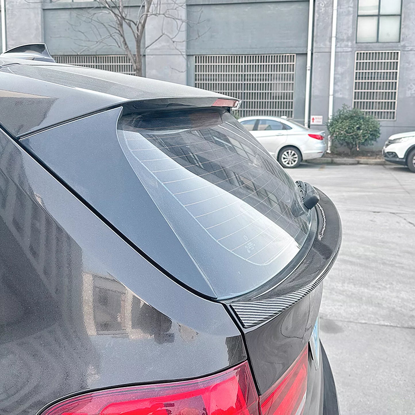 1x Carbon Look Rear Boot Spoiler for BMW X5 F15 M Sport (2014-2018)
