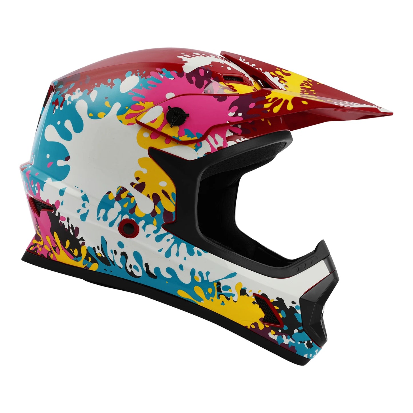 Youth Helmet for Kids Motocross Full Face Off-Road ATV S/M/L/XL Goggles & Gloves
