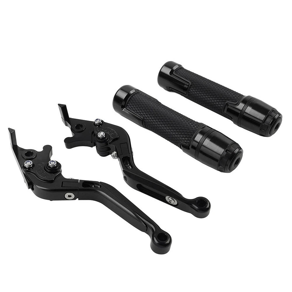 Folding Extendable Brake Clutch Levers & Grips for BMW C650GT C600 (2012-2016)