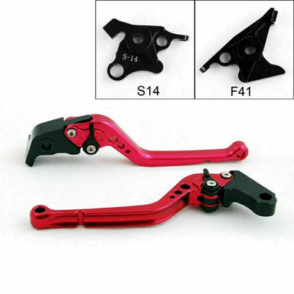 Brake Clutch Lever for Suzuki Hayabusa/GSXR1300 (2008-2014) Red 2 x
