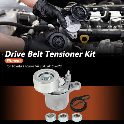 Set Drive Belt Tensioner Kit for Toyota Tacoma V6 3.5L (2016–2023)