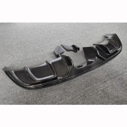 Real Carbon Fiber Rear Diffuser Bumper Spoiler Lip for Jaguar F-Type 2013-2019