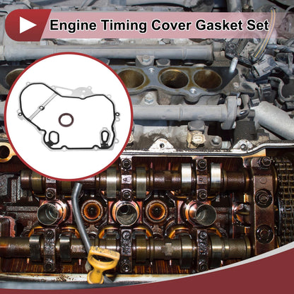 Timing Cover Gasket Set for Chevrolet 2.0L 2.2L 2.4L DOHC
