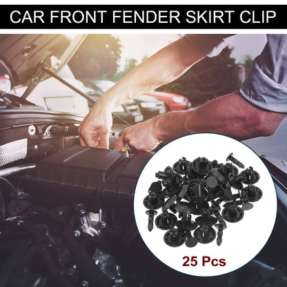 25 Pcs / Fender Skirt Clip / for Toyota 4Runner (2010–2020)