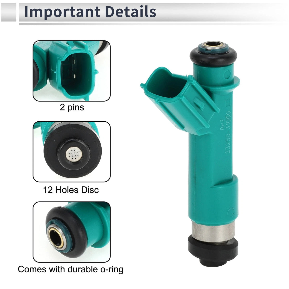 Fuel Injector 1 Pc for Toyota FJ Cruiser (2007–2009)