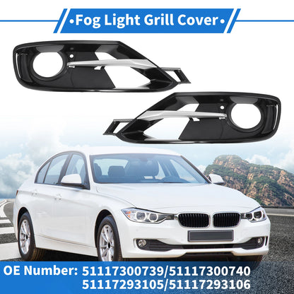 Fog Light Grills for BMW 3 Series (2006-2013) - 2 x Front Left & Right