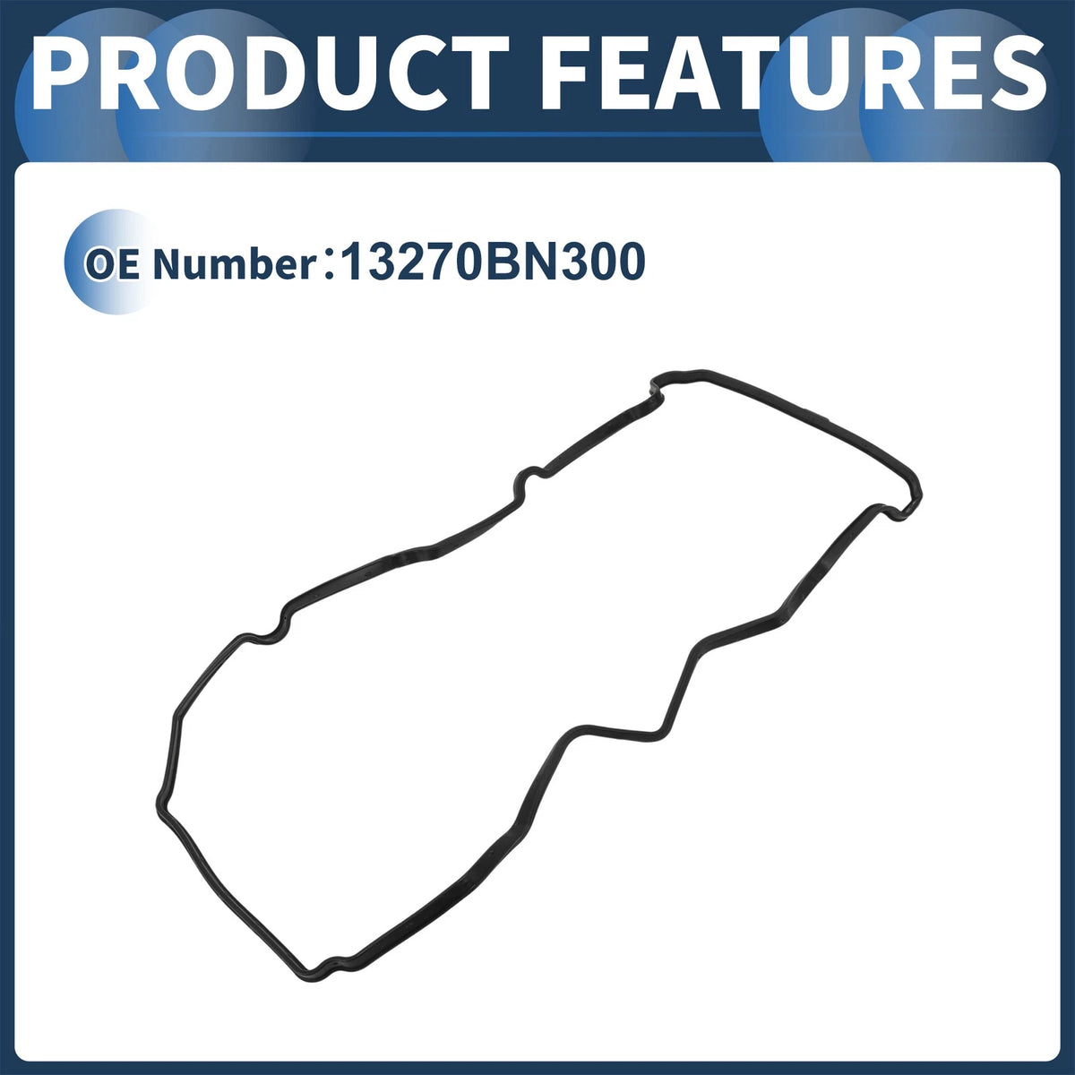 Engine Valve Cover Gasket for Nissan Pathfinder (2005-2010) 1 Pcs