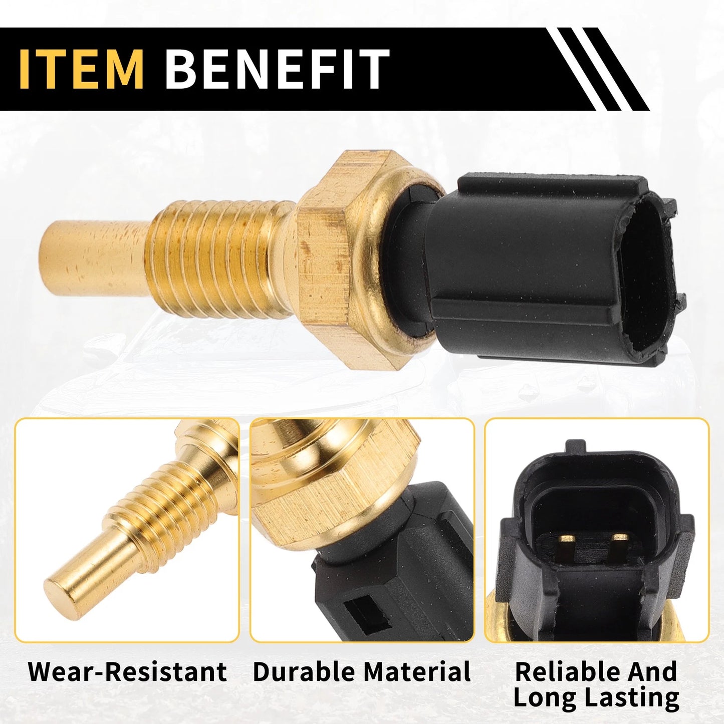 Coolant Temperature Sensor for Ford F-150, E-350 Super Duty (1997-2010)