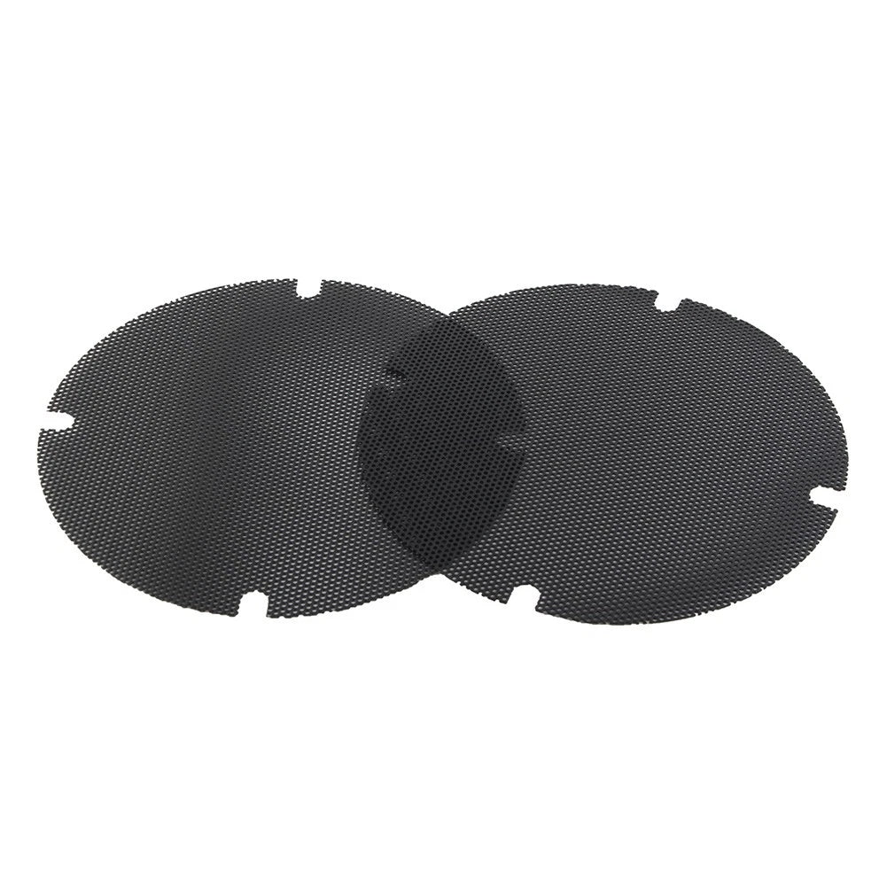 Mesh Rear Passenger Speaker Grill Covers for Harley Touring (2014-Current)  Black