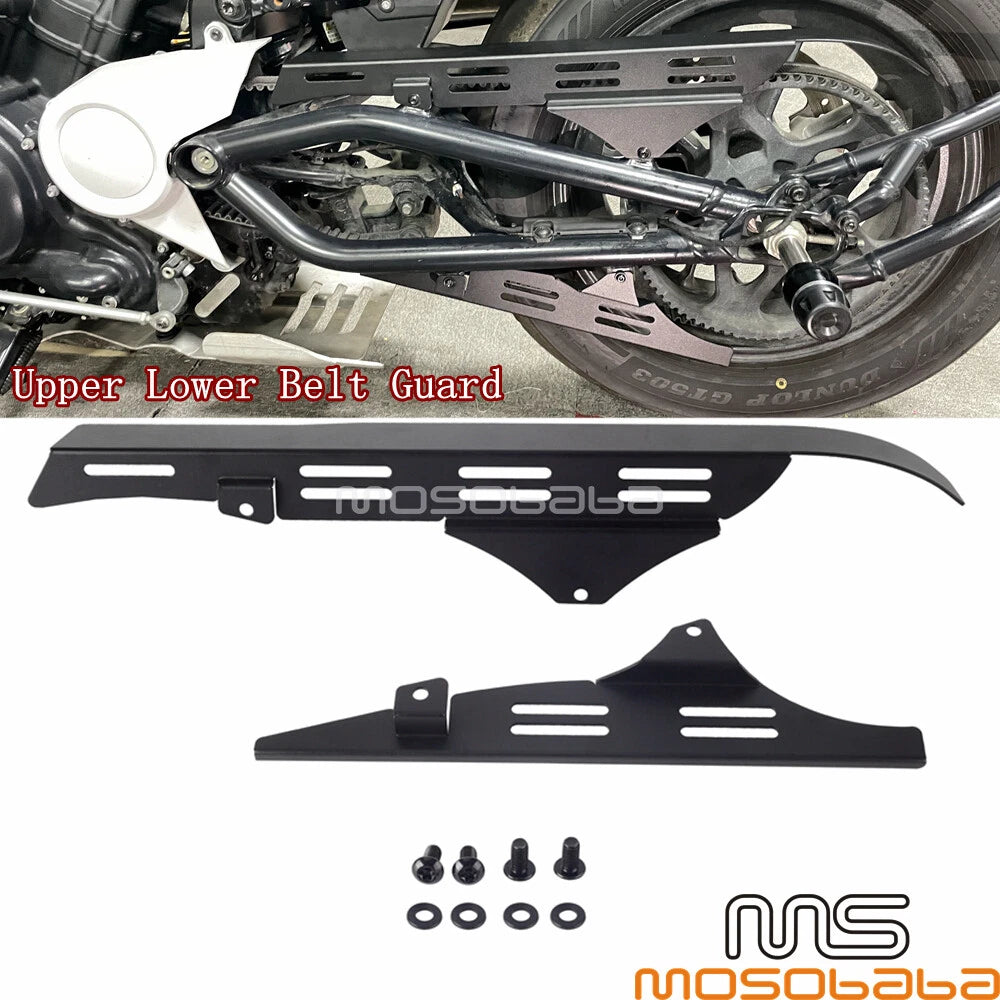 Aluminum Belt Guard Wheel Cover for Harley Sportster S 2021-2024
