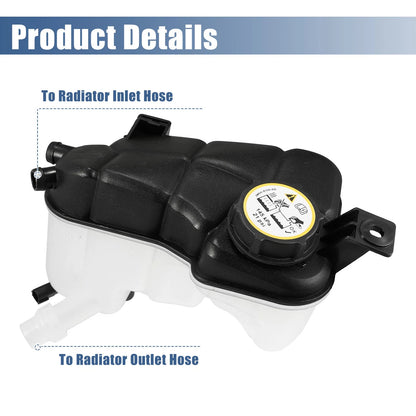 Coolant Reservoir Tank with Cap Sensor for Land Rover LR2 (2008-2015)