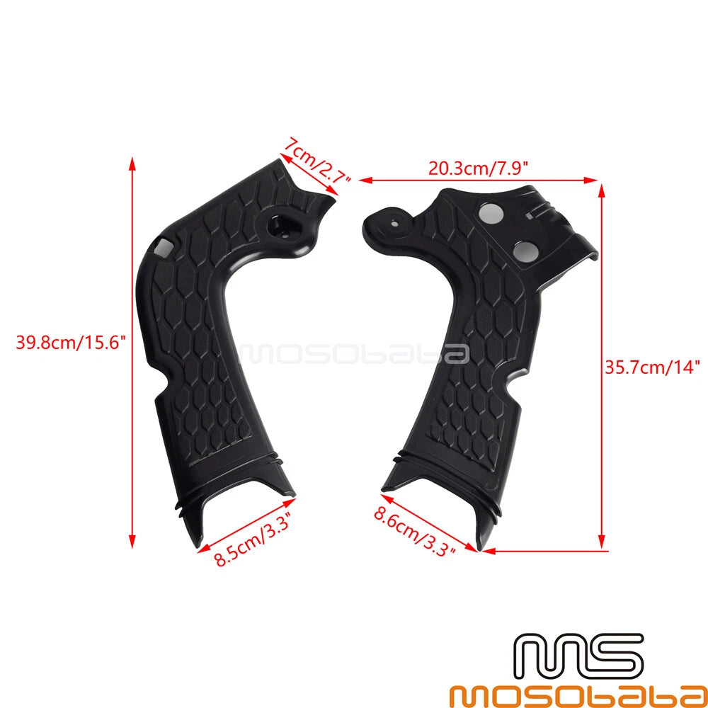 Dirt Bike Frame Guards for Honda CRF 250R 250RX 450R 300RX 450RX (2004-2023)