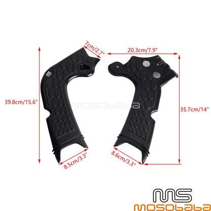 Dirt Bike Frame Guards for Honda CRF 250R 250RX 450R 300RX 450RX (2004-2023)