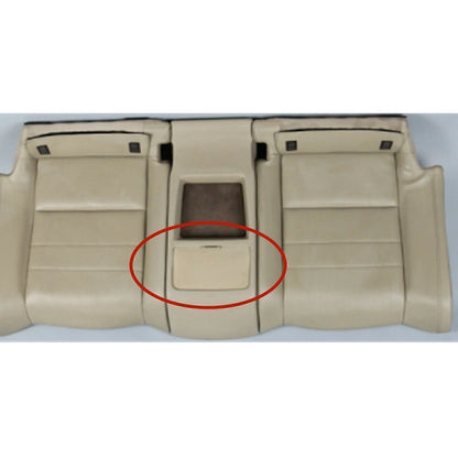 1pc Beige Rear Row Center Slide Roller Blind Cover for Benz C/E Class (2007-2015)