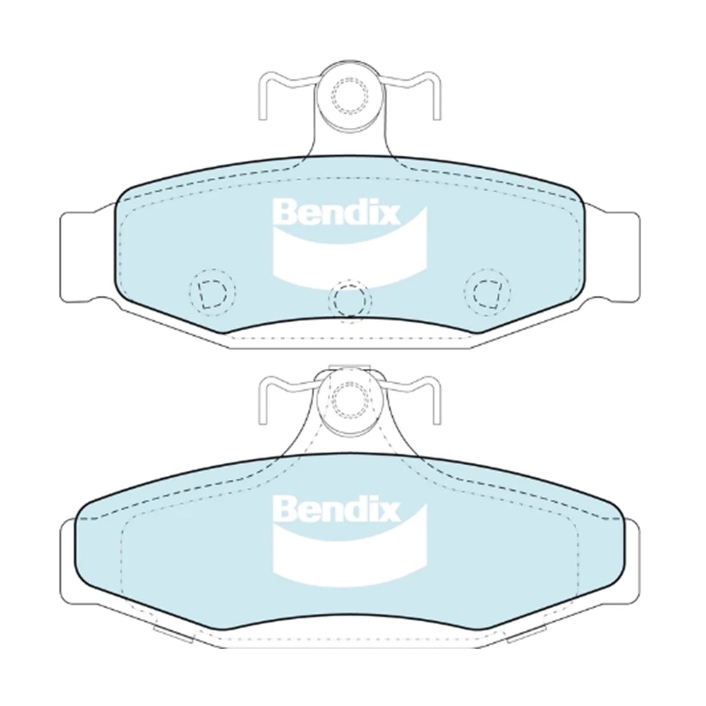 Brake Pad Set for Nissan Pintara R31 4cyl 2.0L CA20E (1986-1989)