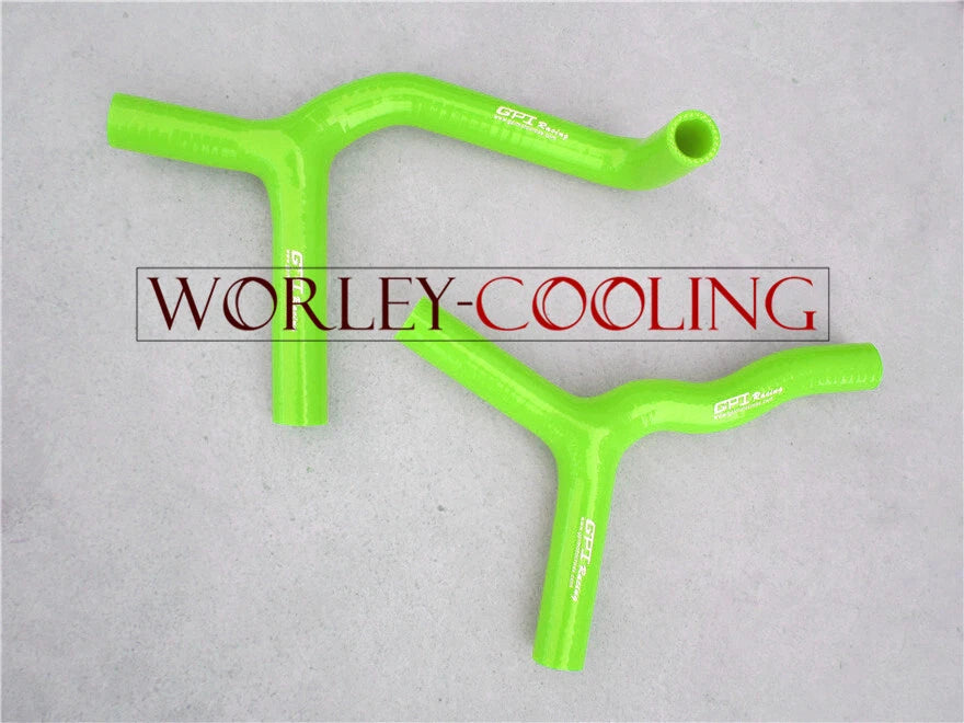 Silicone Radiator Hose for KTM 85SX (2003-2008) - Green 2 x Pieces