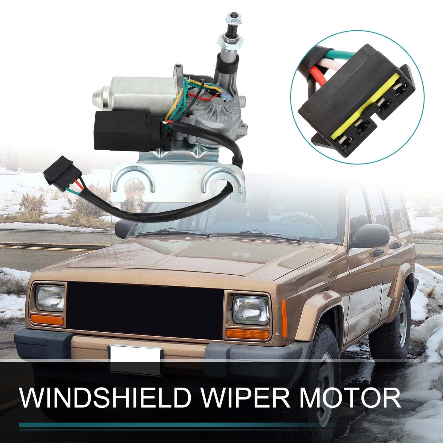 Rear Windshield Wiper Motor for Jeep Cherokee (1997-2001)