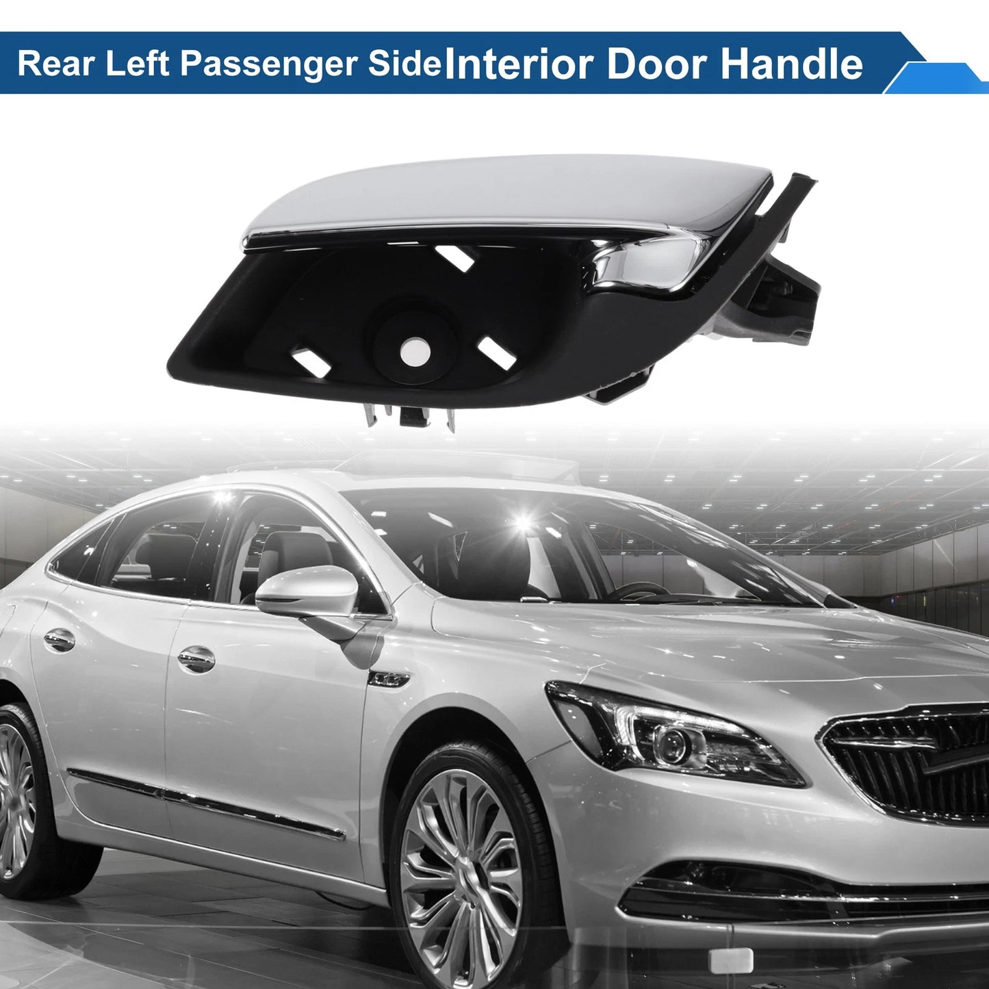 Rear Left Passenger Side Interior Door Handle for Buick Lacrosse (2009–2014)