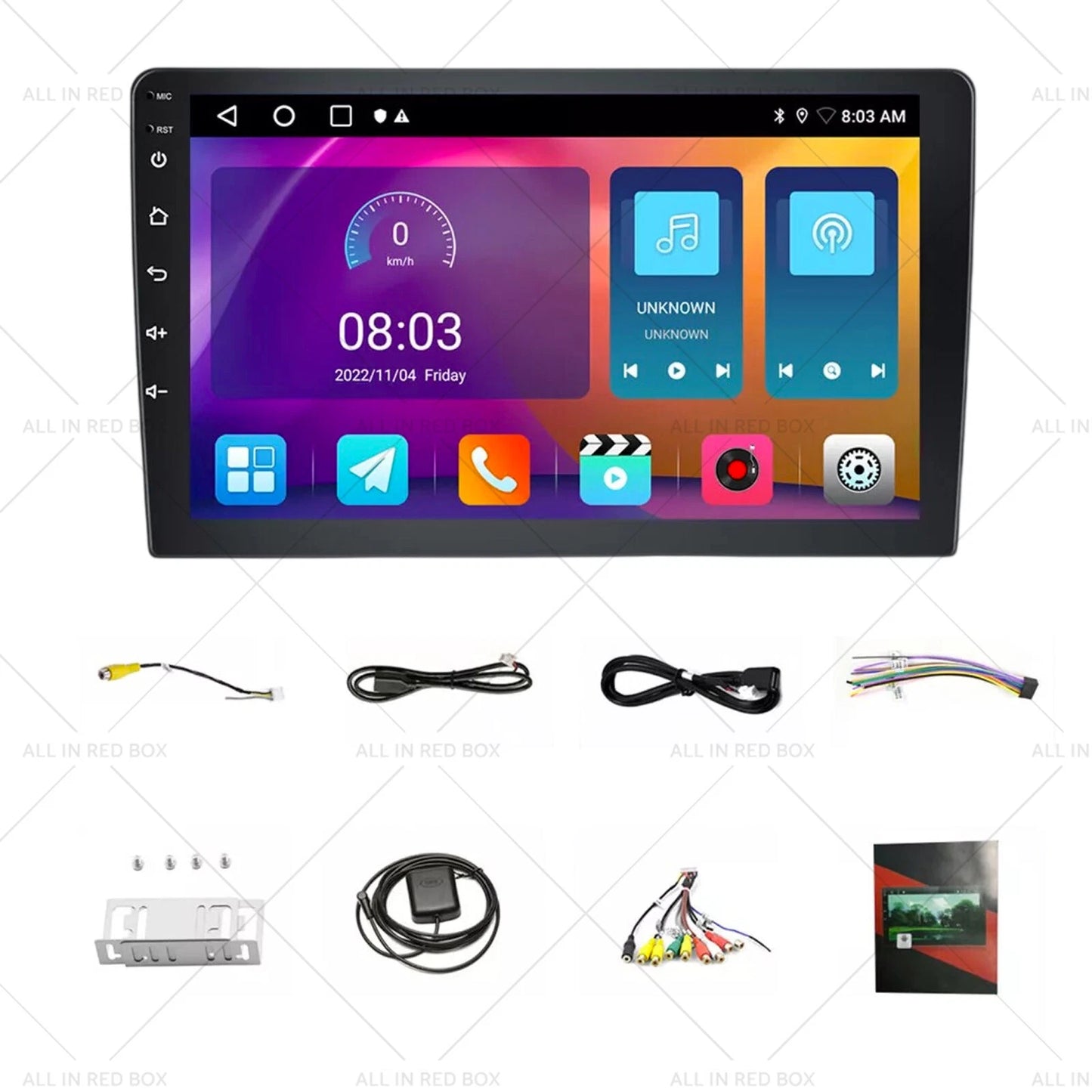 HD 1024x600 Android 13 Car Radio for Nissan Patrol Y61 (2004-2015)