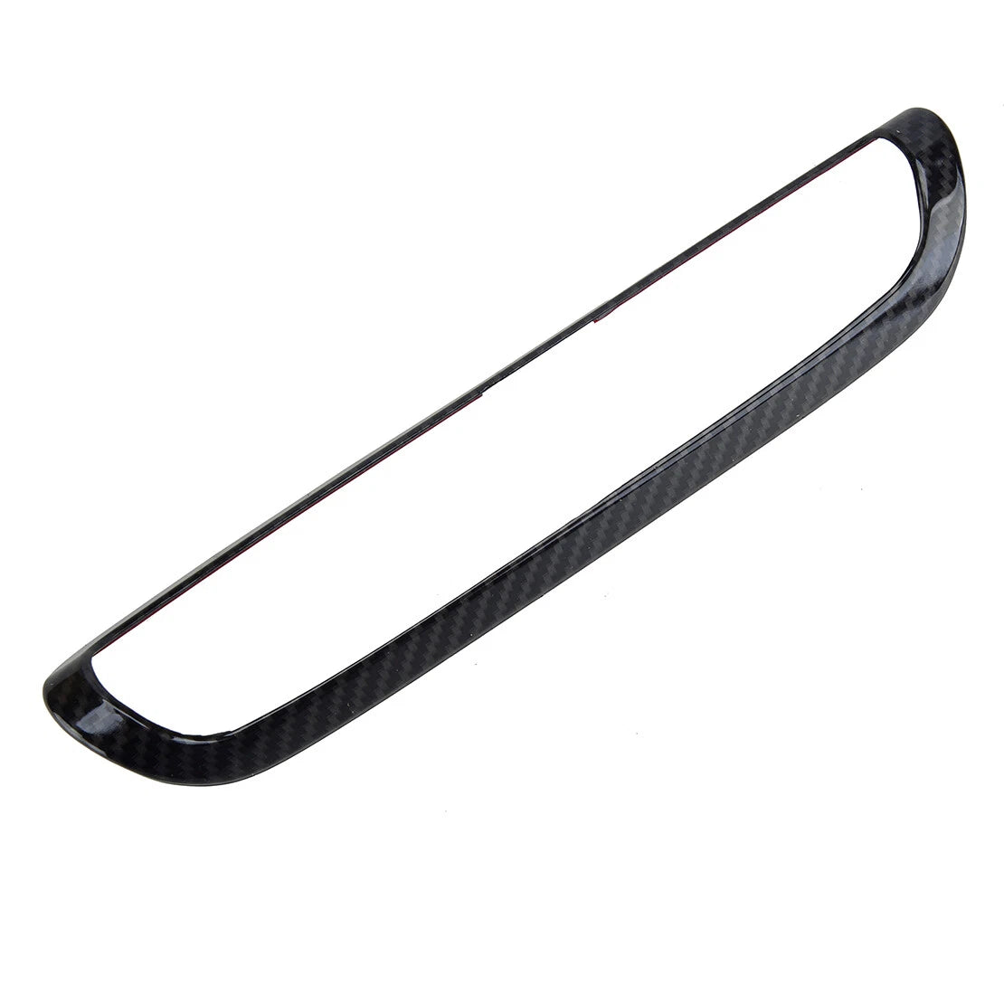 ABS Carbon Fiber Door Lock Switch Decor Frame for Smart Fortwo (2009-2015)