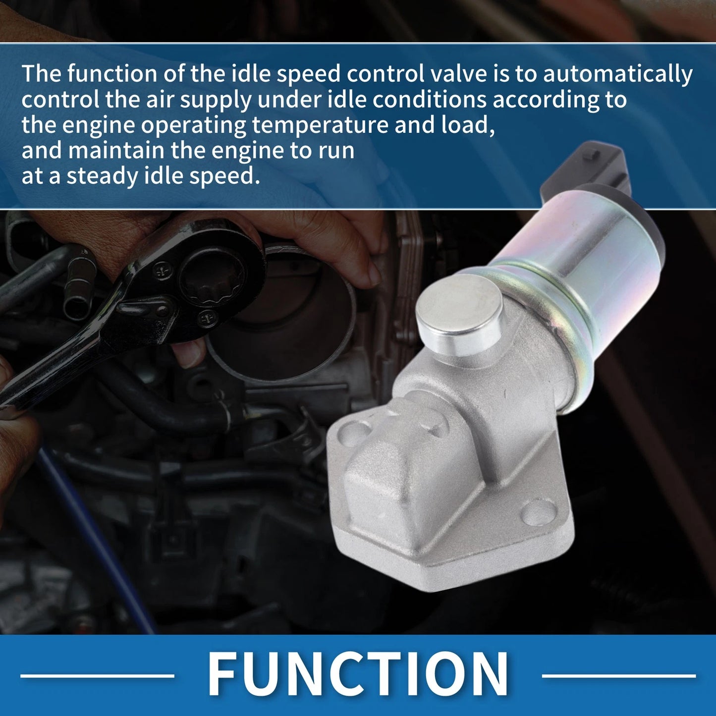 Idle Air Control Valve for Ford Fiesta IV (1995-2002)