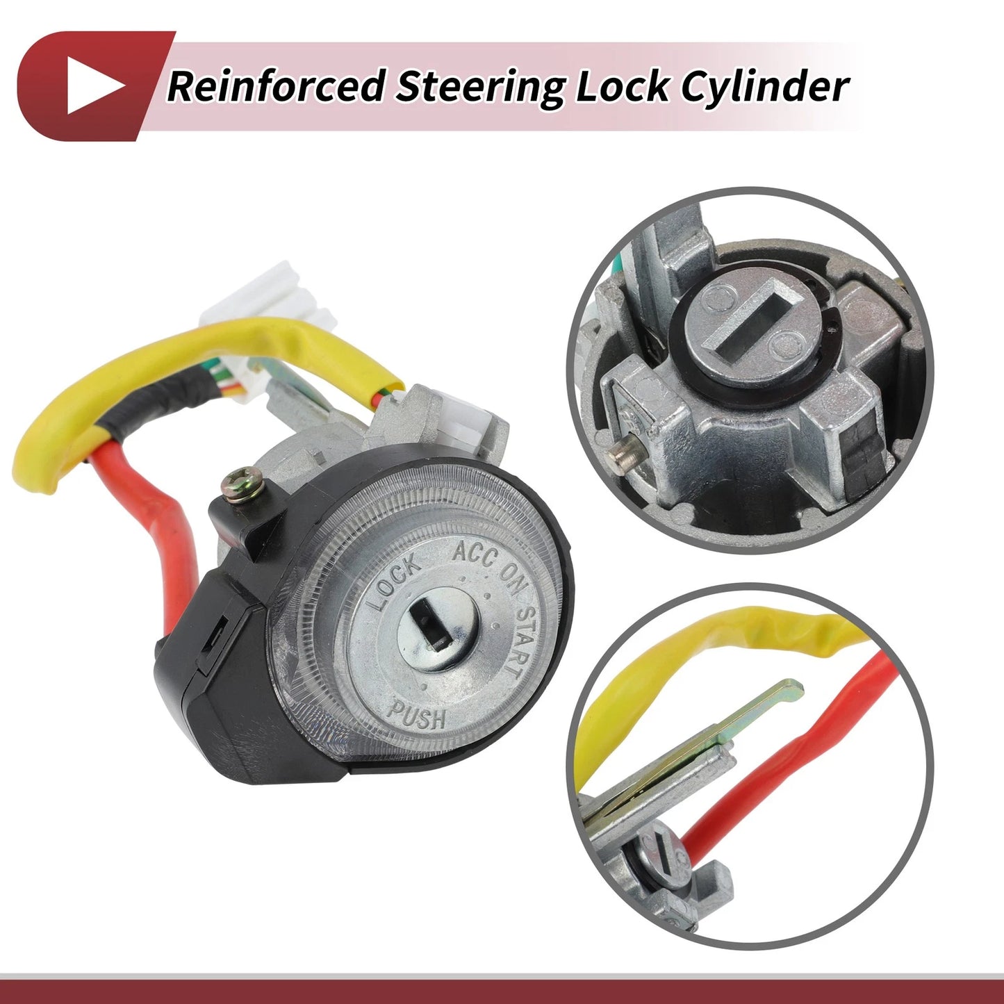 Ignition Lock Cylinder for Kia Optima 2.4L 2.7L (2010)