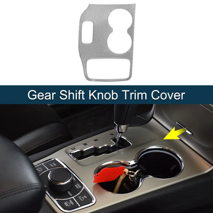 ABS Gear Shift Knob Cover Sticker for Jeep Grand Cherokee (2014-2015)