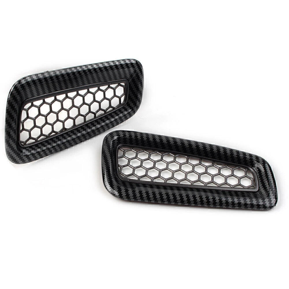 Carbon Fiber Dashboard L&R Air Outlet Vent Cover for 2022 Honda Civic 11th