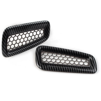 Carbon Fiber Dashboard L&R Air Outlet Vent Cover for 2022 Honda Civic 11th