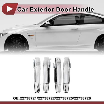 3 x Exterior Door Handle for Chevrolet Silverado