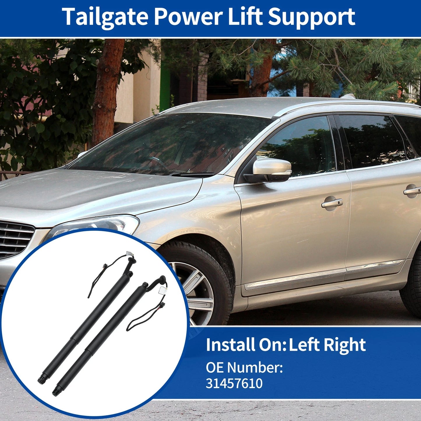 Power Lift Support for VOLVO XC90 2016-2019 LH/RH ()