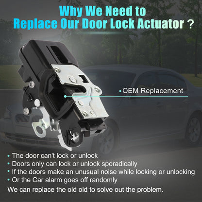 Front Right Door Lock Actuator Motor for BMW E60 E65 E70 E90 (2001-2016)